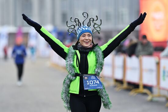 Russia Christmas Half Marathon