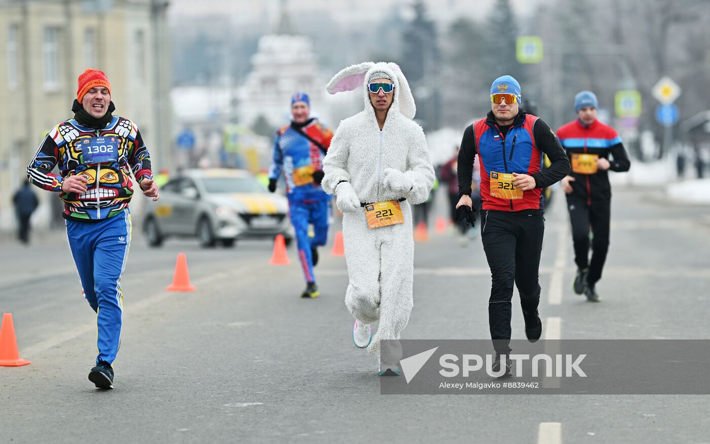 Russia Christmas Half Marathon