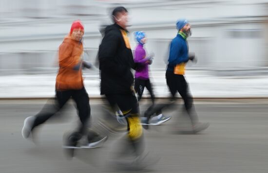Russia Christmas Half Marathon