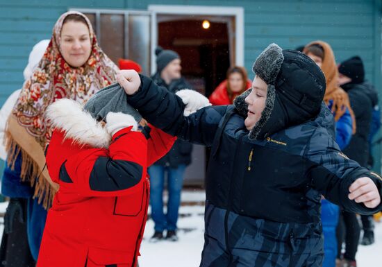 Russia Old Believers Orthodox Christmas Celebration