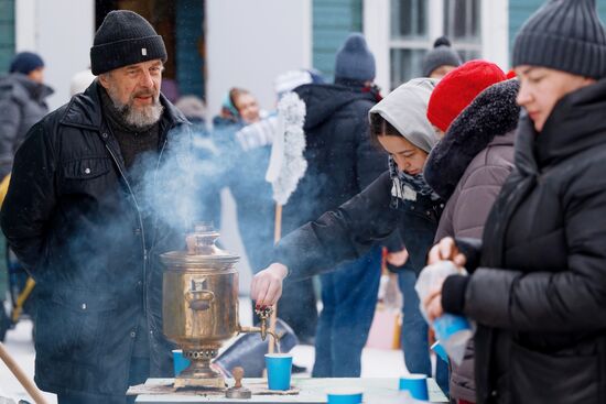 Russia Old Believers Orthodox Christmas Celebration