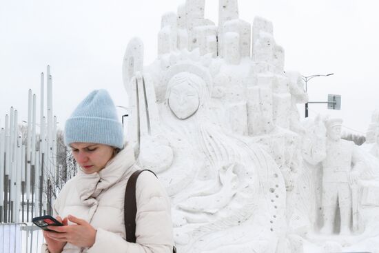 Russia Snow Sculpture Festival