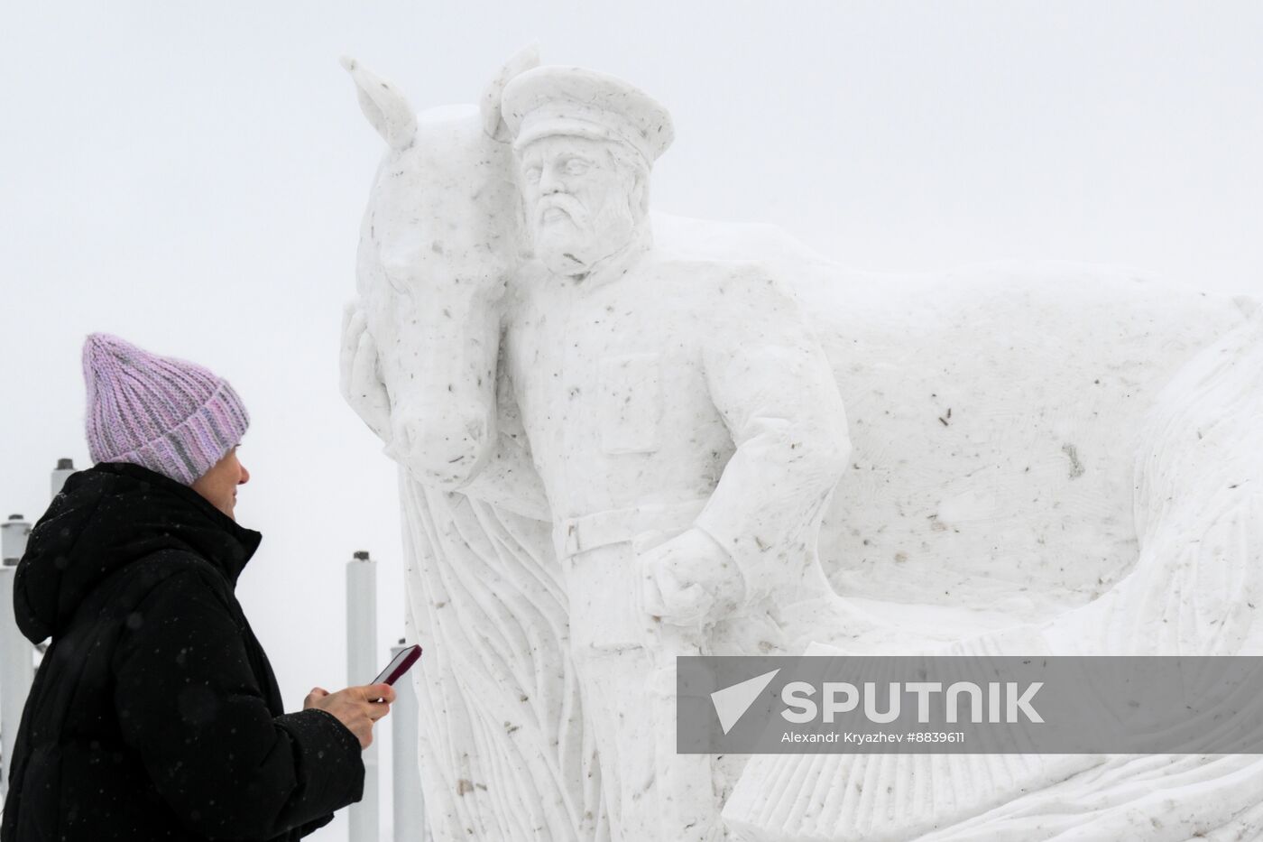 Russia Snow Sculpture Festival