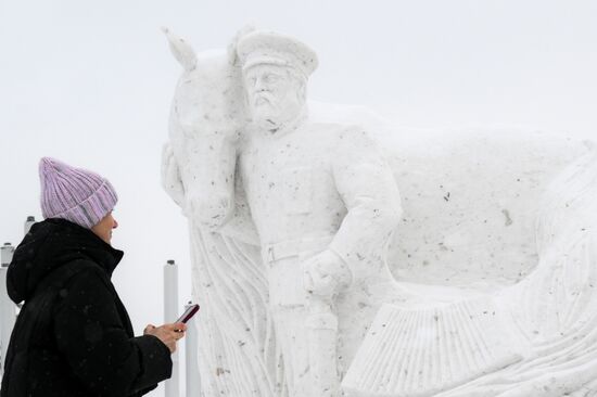 Russia Snow Sculpture Festival