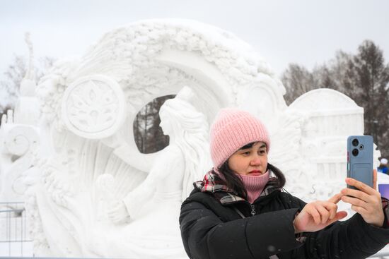 Russia Snow Sculpture Festival