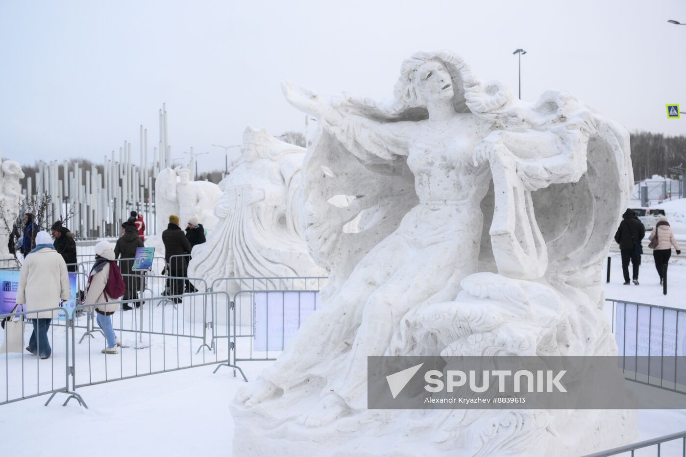 Russia Snow Sculpture Festival