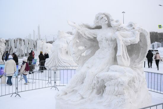 Russia Snow Sculpture Festival