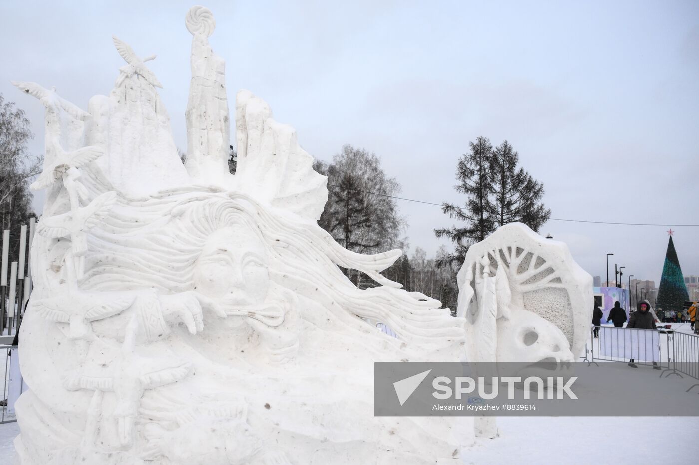 Russia Snow Sculpture Festival