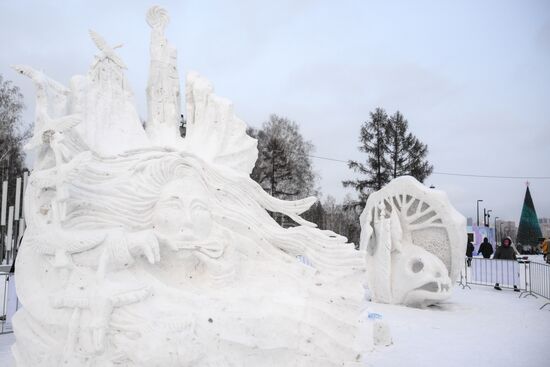 Russia Snow Sculpture Festival