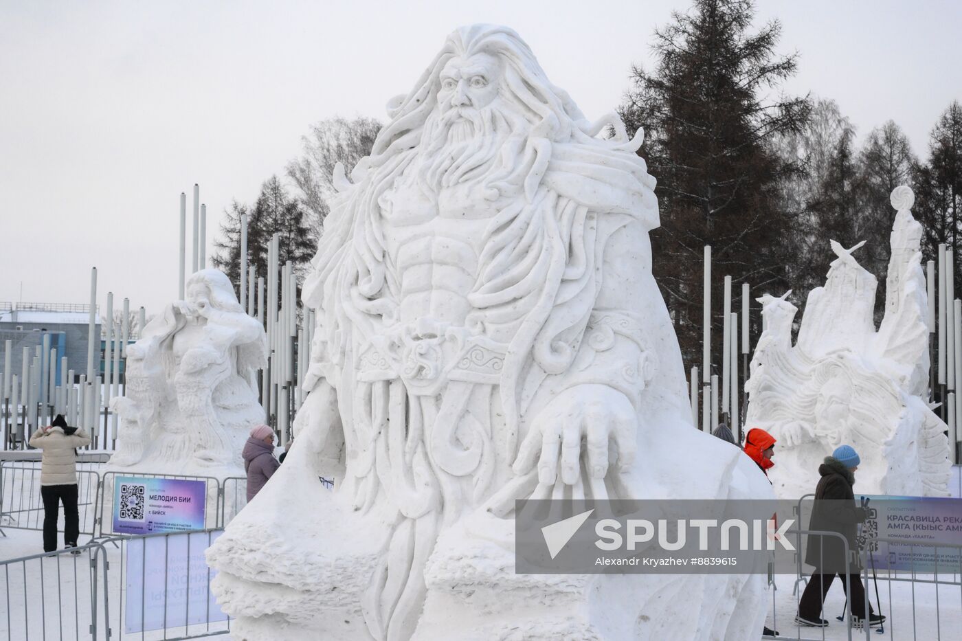 Russia Snow Sculpture Festival