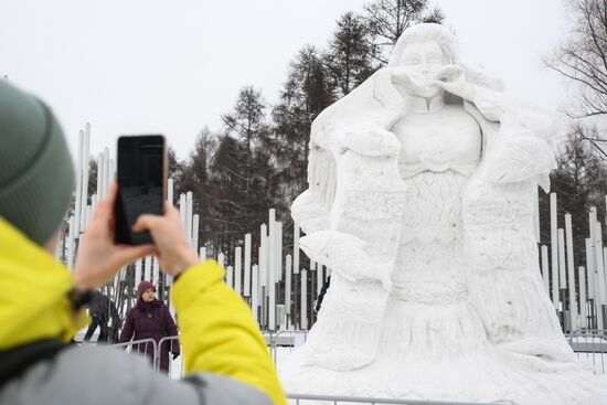 Russia Snow Sculpture Festival