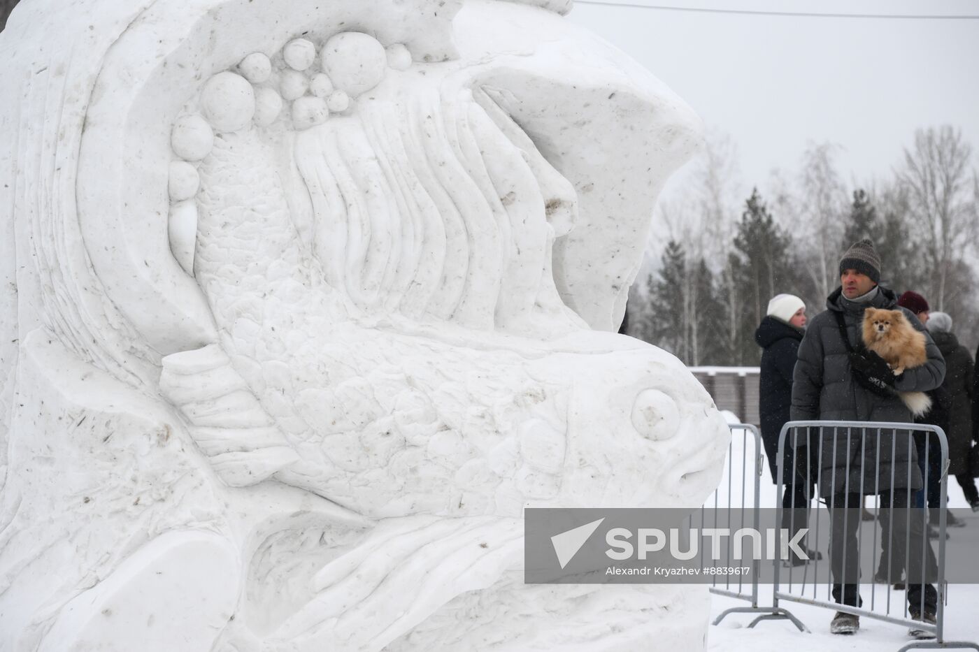 Russia Snow Sculpture Festival