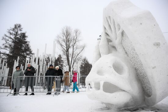Russia Snow Sculpture Festival