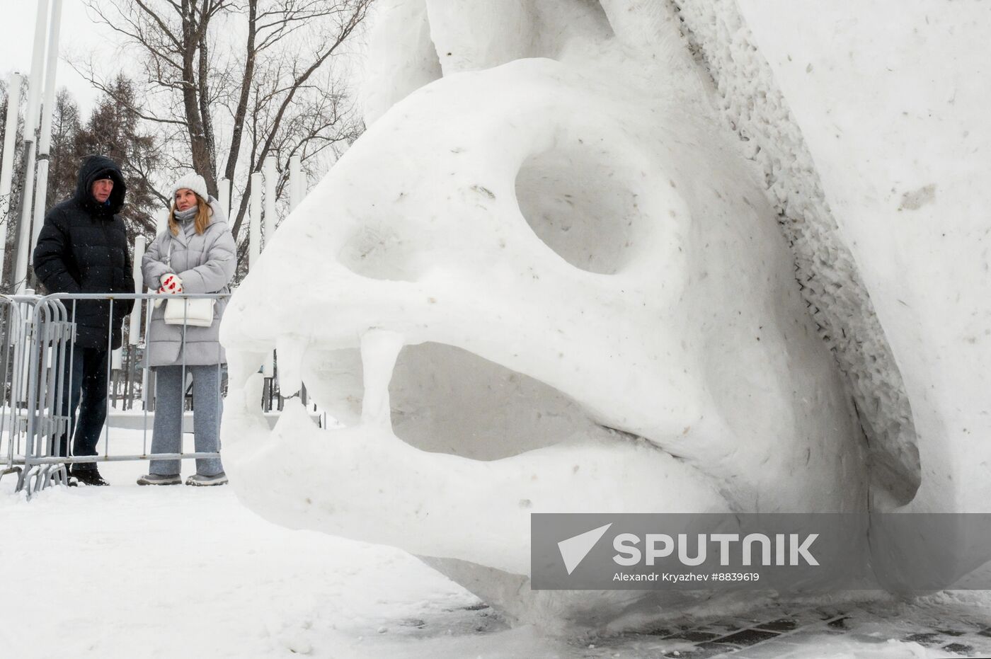 Russia Snow Sculpture Festival