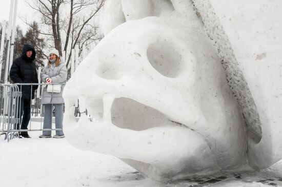 Russia Snow Sculpture Festival