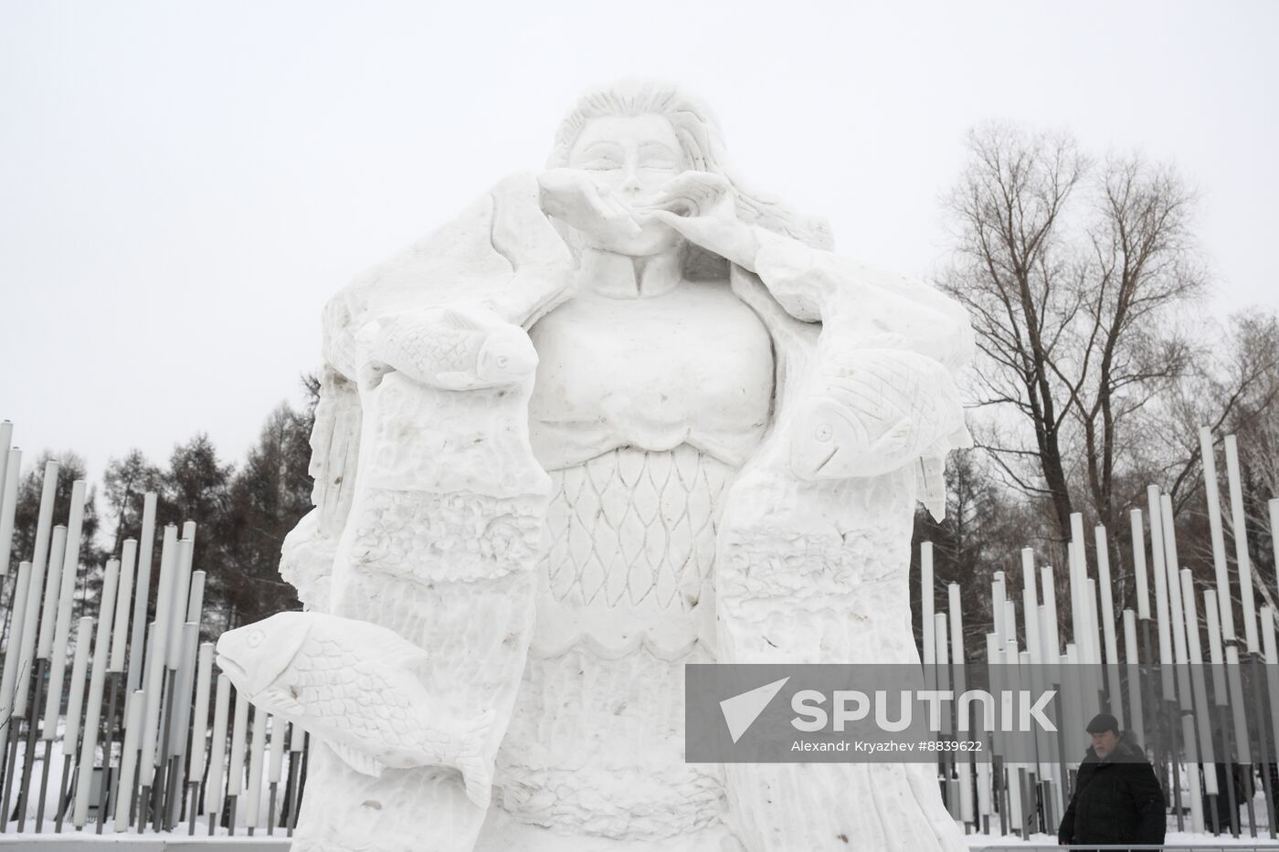 Russia Snow Sculpture Festival