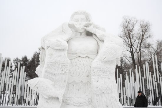 Russia Snow Sculpture Festival