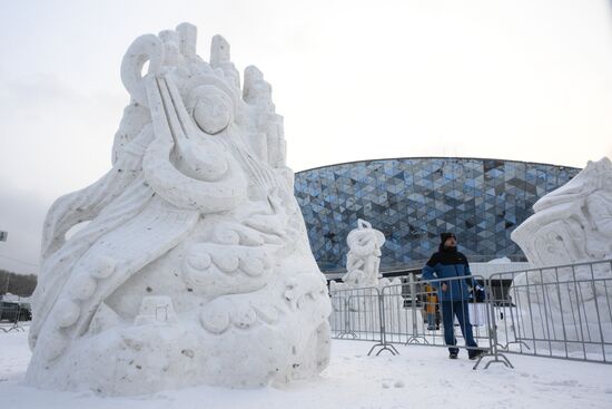 Russia Snow Sculpture Festival