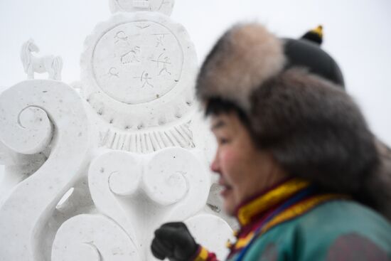 Russia Snow Sculpture Festival