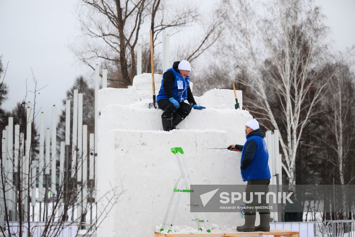 Russia Snow Sculpture Festival