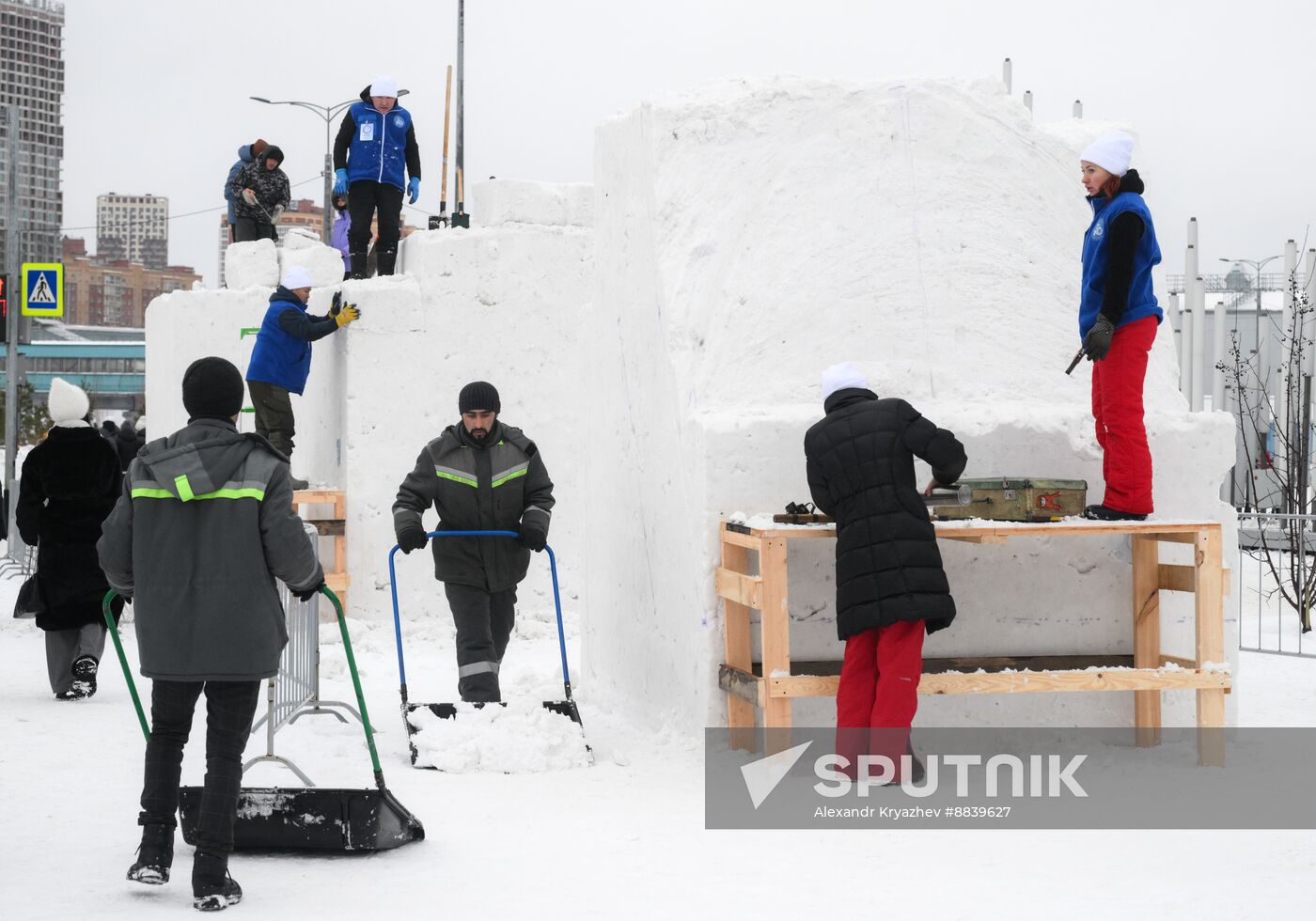 Russia Snow Sculpture Festival