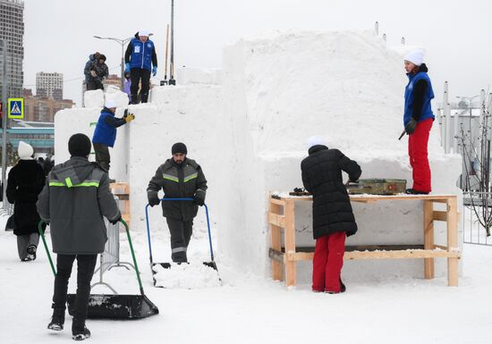 Russia Snow Sculpture Festival
