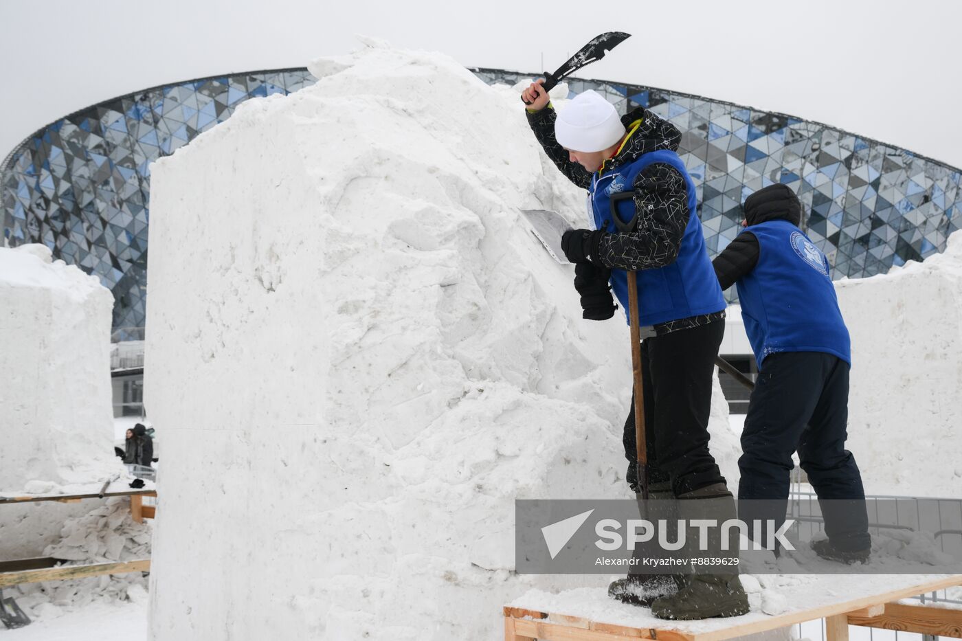 Russia Snow Sculpture Festival