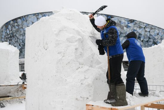 Russia Snow Sculpture Festival