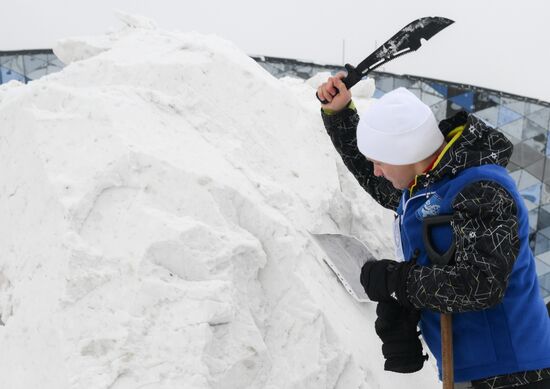 Russia Snow Sculpture Festival