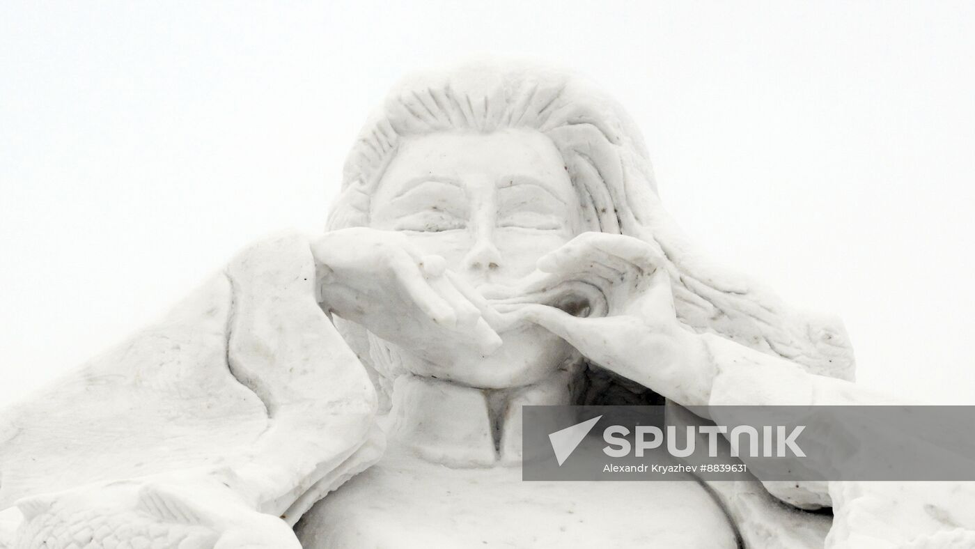 Russia Snow Sculpture Festival