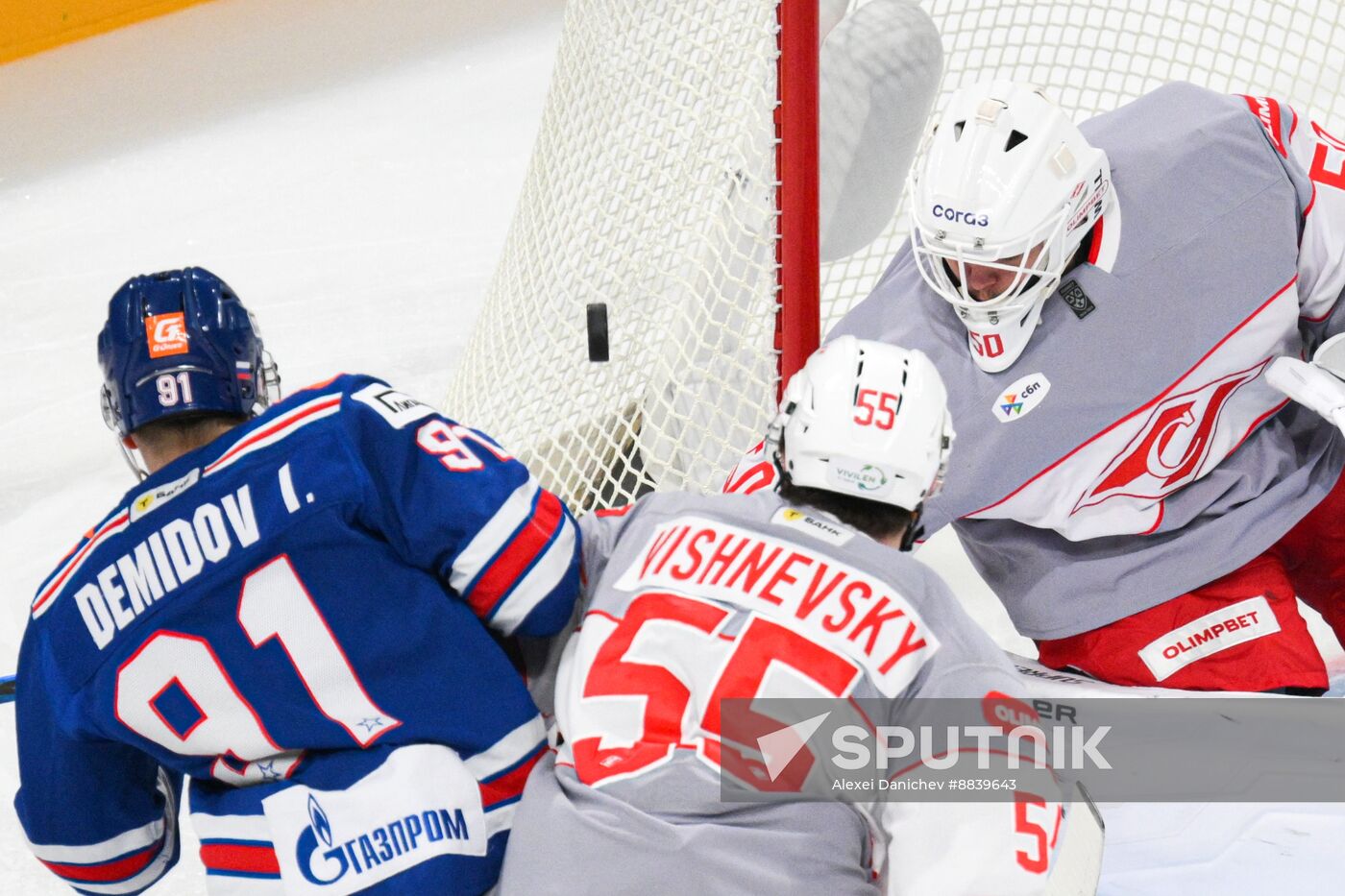 Russia Ice Hockey Kontinental League SKA - Spartak