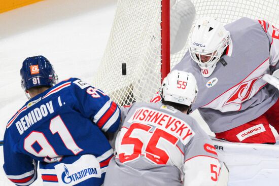Russia Ice Hockey Kontinental League SKA - Spartak