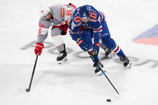 Russia Ice Hockey Kontinental League SKA - Spartak