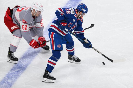 Russia Ice Hockey Kontinental League SKA - Spartak