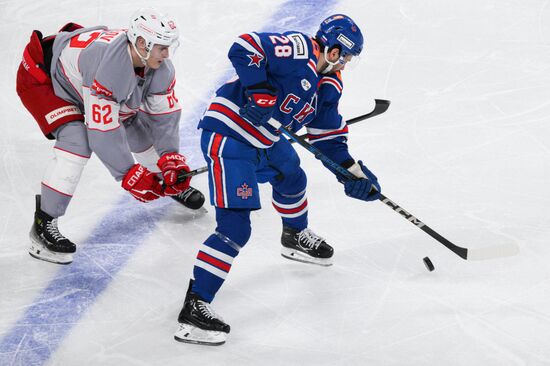 Russia Ice Hockey Kontinental League SKA - Spartak