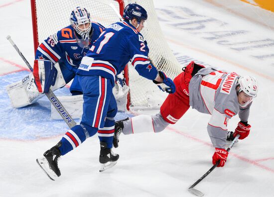 Russia Ice Hockey Kontinental League SKA - Spartak