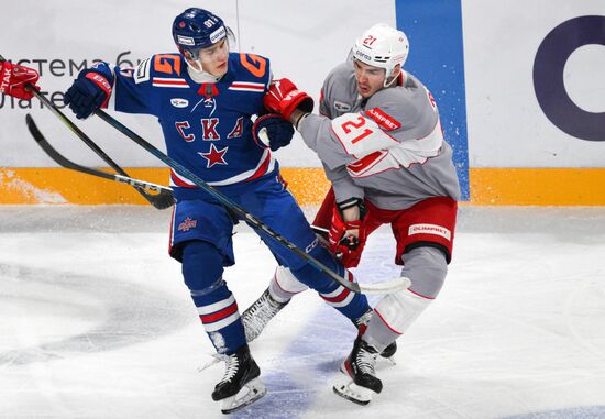 Russia Ice Hockey Kontinental League SKA - Spartak