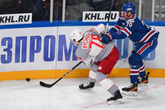 Russia Ice Hockey Kontinental League SKA - Spartak