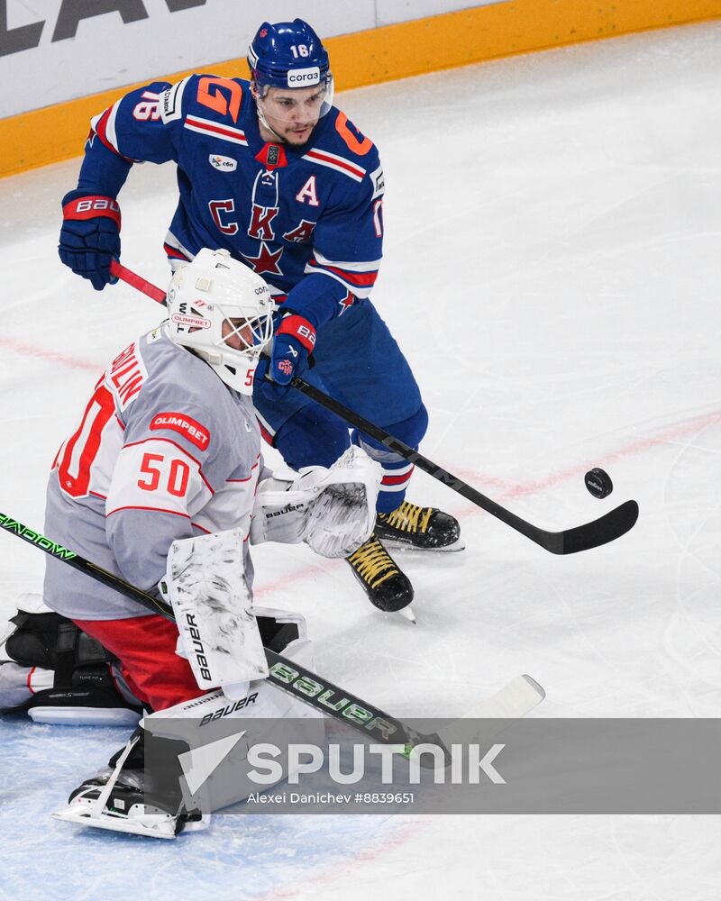 Russia Ice Hockey Kontinental League SKA - Spartak