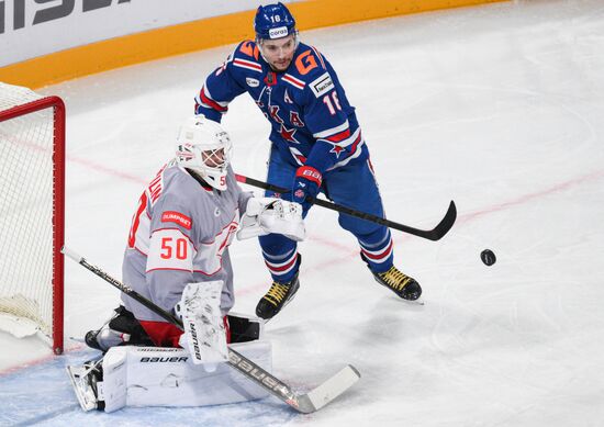 Russia Ice Hockey Kontinental League SKA - Spartak