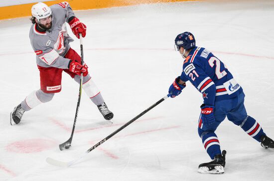Russia Ice Hockey Kontinental League SKA - Spartak