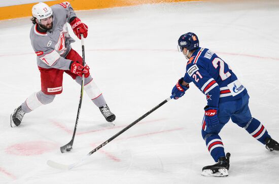 Russia Ice Hockey Kontinental League SKA - Spartak