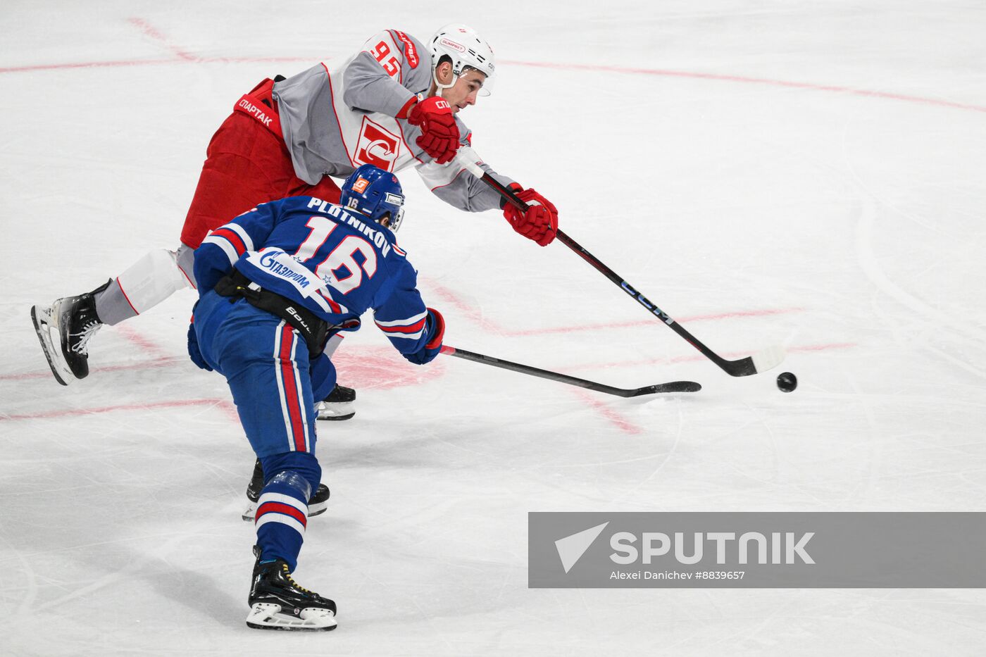 Russia Ice Hockey Kontinental League SKA - Spartak