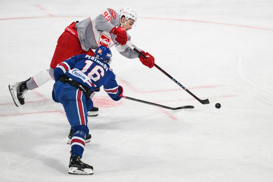 Russia Ice Hockey Kontinental League SKA - Spartak