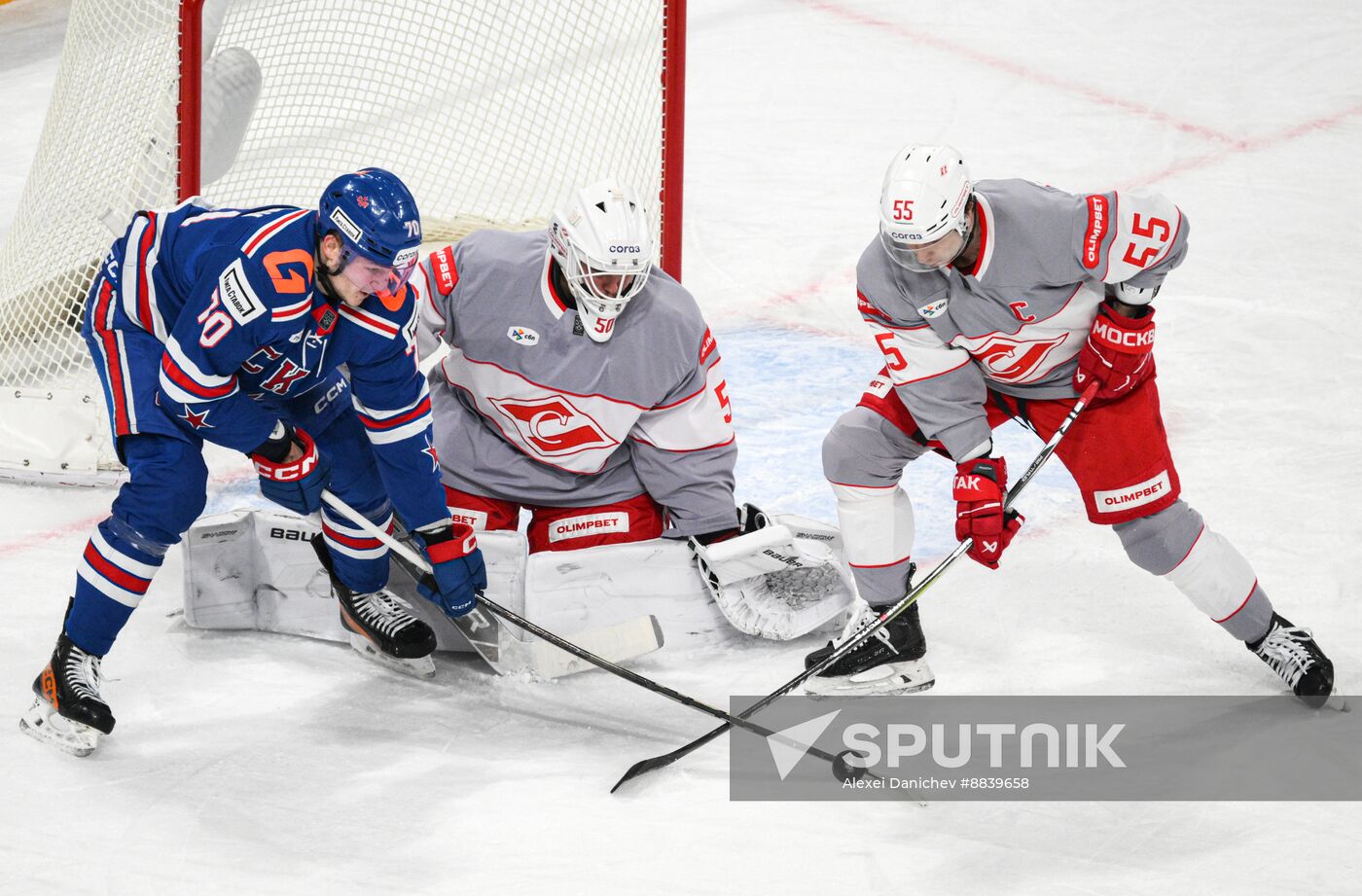 Russia Ice Hockey Kontinental League SKA - Spartak