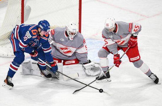 Russia Ice Hockey Kontinental League SKA - Spartak