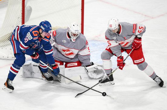 Russia Ice Hockey Kontinental League SKA - Spartak