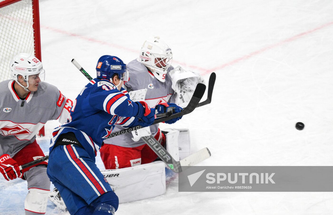 Russia Ice Hockey Kontinental League SKA - Spartak