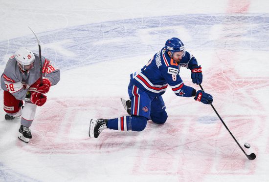 Russia Ice Hockey Kontinental League SKA - Spartak