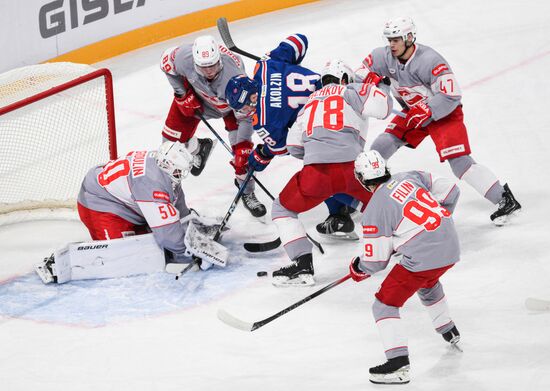 Russia Ice Hockey Kontinental League SKA - Spartak